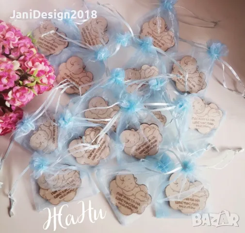 гравирани магнити за хладилник бебе подаръчета за гостите на погача , снимка 3 - Други - 49178170