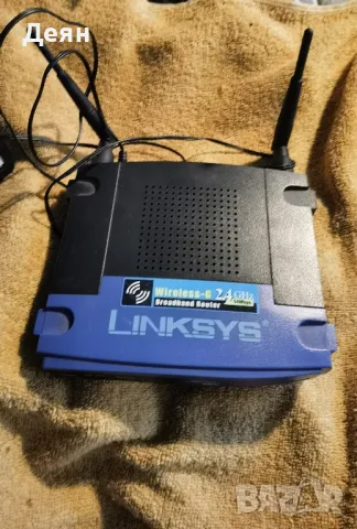 Linksys рутер и Tendra оптика