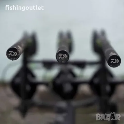 Шаранджийска въдица, телекарп Daiwa Black Widow 3.60м 52 евро / 3бр - 135 евро !, снимка 8 - Въдици - 55879725