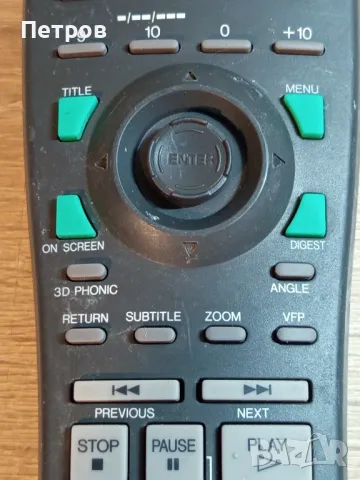 Дистанционно"JVC" RM-SVD701UE (DVD), снимка 3 - Други - 50227592