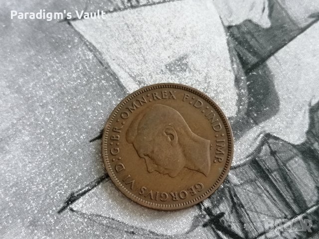 Монета - Великобритания - 1 пени | 1939г., снимка 2 - Нумизматика и бонистика - 42063409