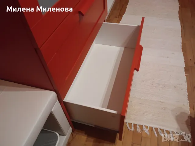 Ikea мебели - четирикрилен гардероб, етажерка и скрин, снимка 13 - Гардероби - 50174043