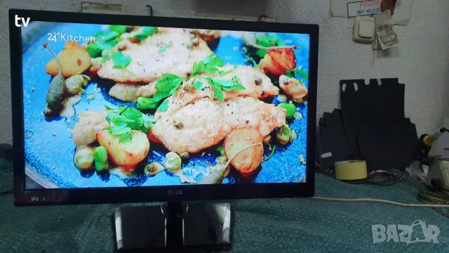 ПРОМО!!! LG 22 инча LED лед телевизор + монитор с нова подсветка!, снимка 1