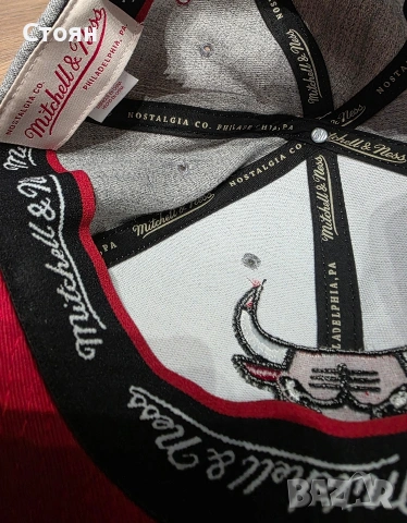 Chicago Bulls - Mitchell and Ness шапка, снимка 5 - Шапки - 53621243