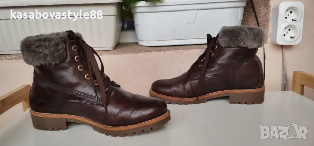 Боти Xahira Естесвена кожа 39н., снимка 6 - Дамски боти - 52377216