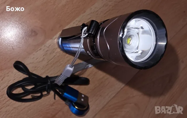 Нов LED фенер Olight Warrior Mini 2 (до 1750 лумена) - планиско синьо, снимка 3 - Къмпинг осветление - 56152967
