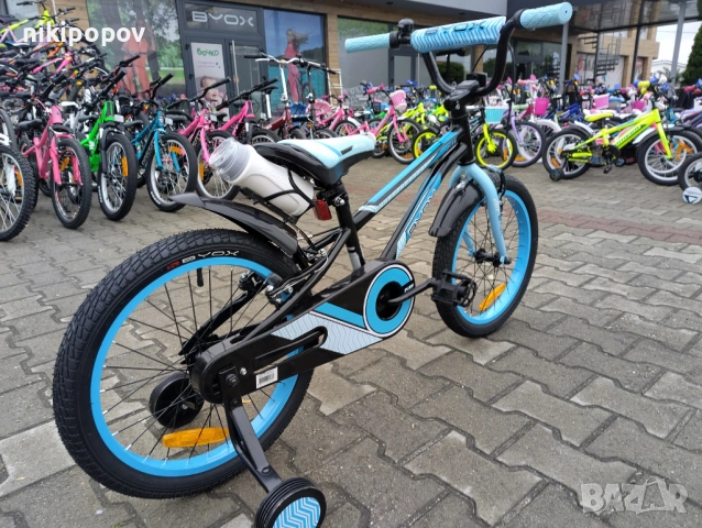 BYOX Велосипед 18" PIXY син, снимка 11 - Велосипеди - 53559086