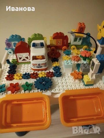 Детска маса за редене + голям лот Lego Duplo, снимка 5 - Конструктори - 53726737