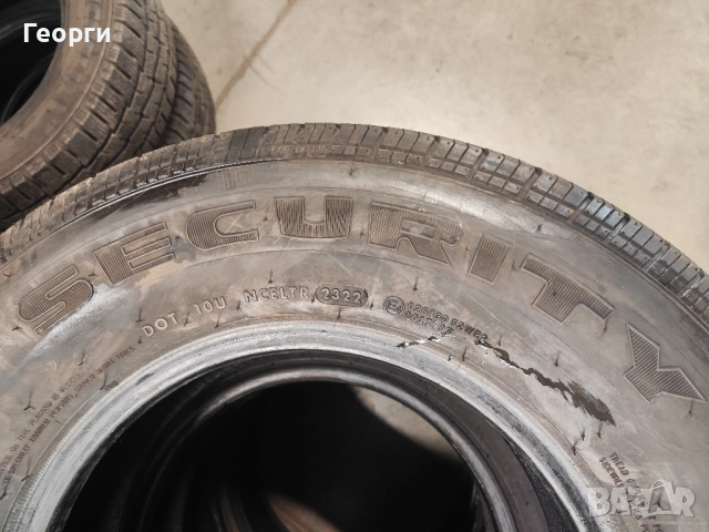 2бр.летни гуми 195 R 14C Security, снимка 4 - Гуми и джанти - 52505242