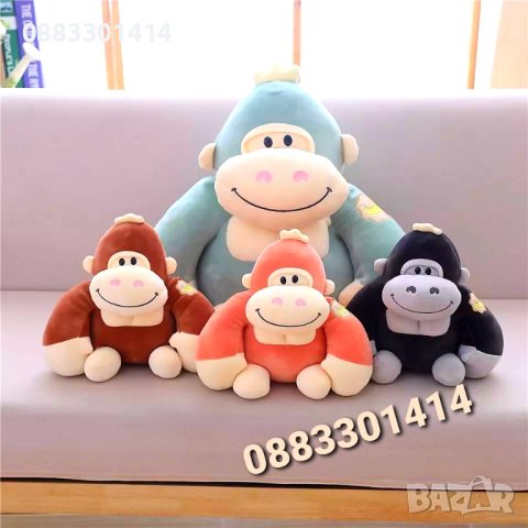 Плюшена маймуна Горила Орангутан играчка , снимка 2 - Плюшени играчки - 41040408