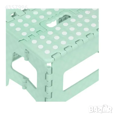 Сгъваемо столче - стъпало за деца, С дръжка, Зелен , снимка 4 - Столчета за хранене - 50084870