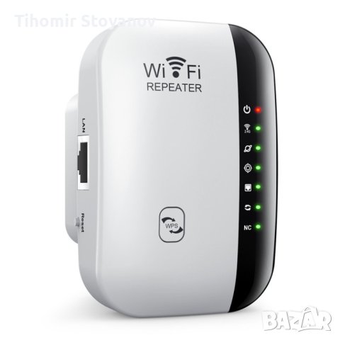 WiFi усилвател за рутер 300 Mbps разширяване на обхвата Безжичен репитер за усилване на сигнала , снимка 7 - Ресийвъри, усилватели, смесителни пултове - 44496527