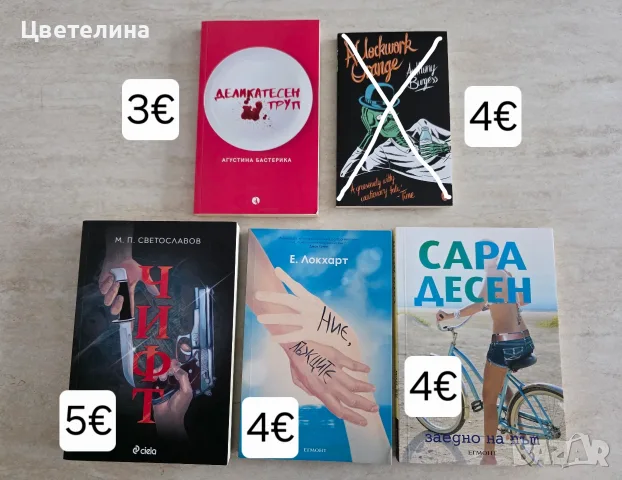 Книги - различни жанрове