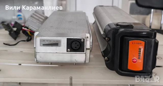 БАТЕРИЙ ЗА ЕЛЕКТРИЧЕСКИ КОЛЕЛЕТА,ЛИТИЕВО ЙОННИ,2броя.