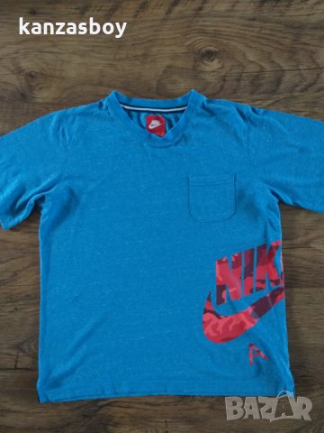  NIKE SS CAMO PKT TEE YTH - страхотна юношеска тениска, снимка 5 - Детски тениски и потници - 34186704