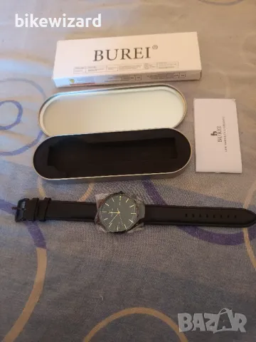 BUREI Vigor Rigger мъжки кварцов часовник със дата НОВ, снимка 6 - Мъжки - 50031202