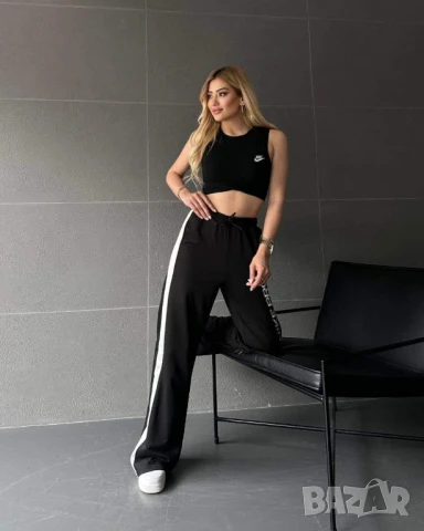 дамски памучни екипи с бродерия nike, снимка 2 - Спортни екипи - 50766377
