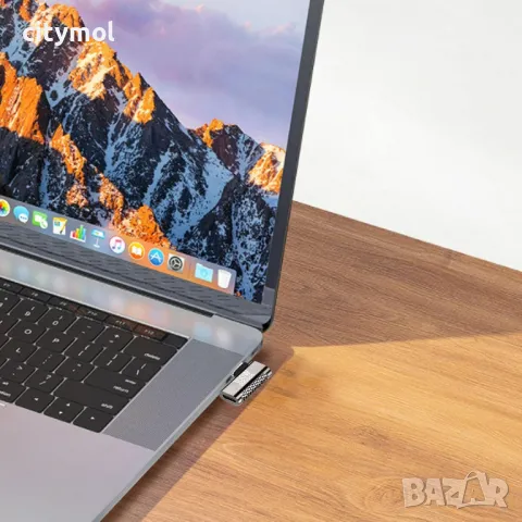 90 градусов адаптер, 100W Super Charge 20Gbps Type C USB 4.0, 4K/8K, мъжко към женско, снимка 3 - Други - 48816349