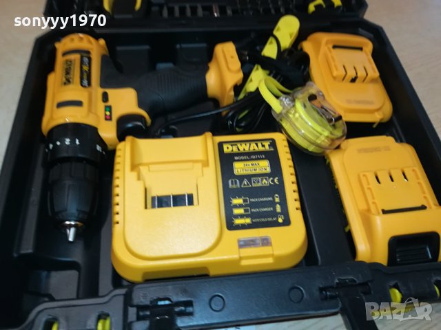 DEWALT-КОМПЛЕКТ В КУФАР 0807232004, снимка 3 - Винтоверти - 41490405