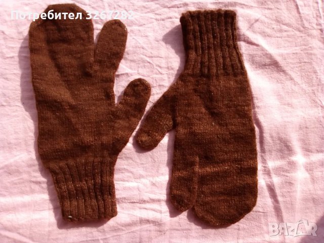 Ръкавици,Плетени,Вълна,Естествена,Ловджийски, снимка 9 - Екипировка - 47765202