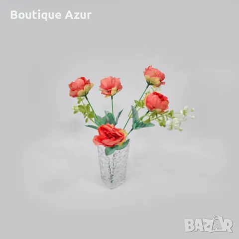 Изкуствени божури, снимка 2 - Изкуствени цветя - 50307807