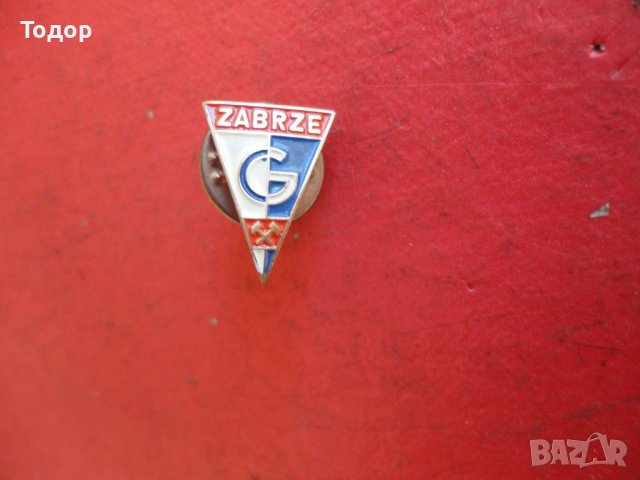Футболна значка знак Gornik Zabrze, снимка 3 - Колекции - 42203572