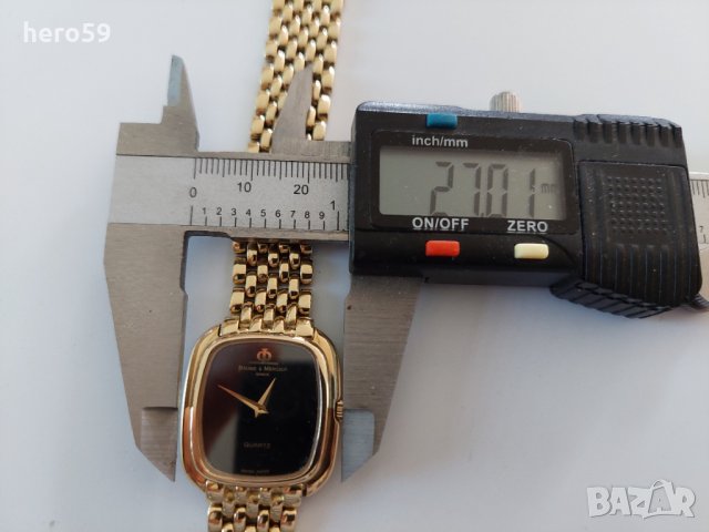 Златен 18к. Дамски часовник Baume&Mercier 78.4 гр.в 14k./злато златни златна/, снимка 13 - Дамски - 35772590