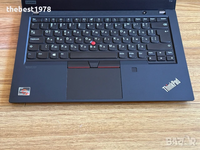 Lenovo T14 Touch`Ryzen 5-4650U/24GB DDR4/512GB NVMe/FHD IPS/Бат 12ч, снимка 5 - Лаптопи за работа - 51269632