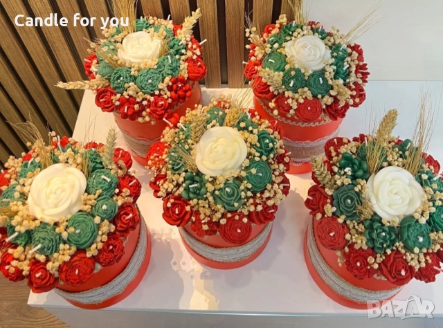 Букети от восък, снимка 9 - Подаръци за жени - 52351731