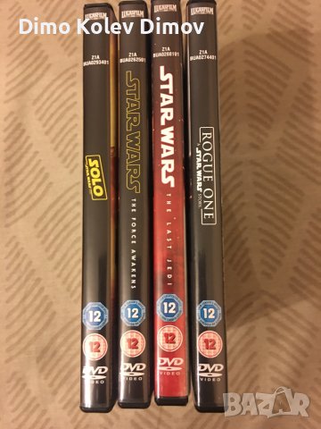 STAR WARS DVD Колекция Оригинали!, снимка 3 - DVD филми - 40325431