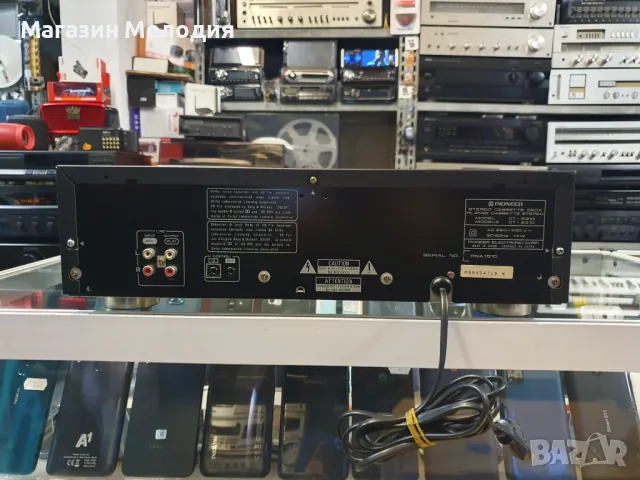 Касетен дек Pioneer CT-S210 В отлично техническо и визуално състояние., снимка 11 - Декове - 48443809