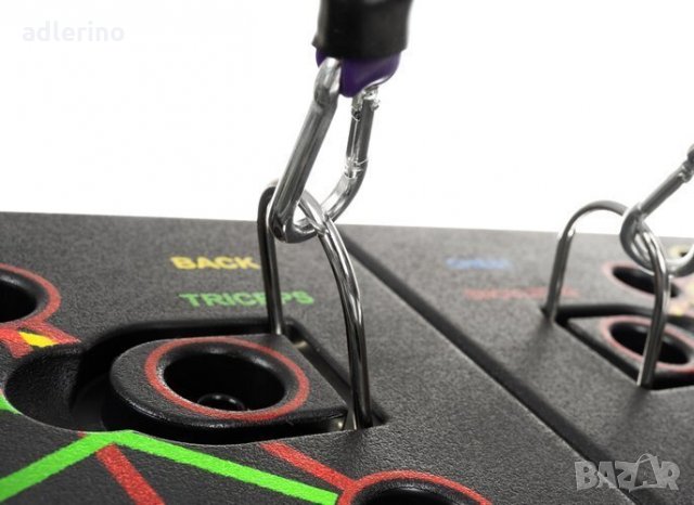 Дъска за лицеви опори в комплект с въже, фитнес дъска, уред за лицеви опори и други мускулни групи, , снимка 4 - Фитнес уреди - 35741080