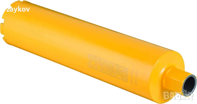 DeWalt, Диамантена боркорона за мокро пробиване 102x400 мм, 1 1/4" UNC женски универсален куплунг, снимка 2 - Други инструменти - 53848644