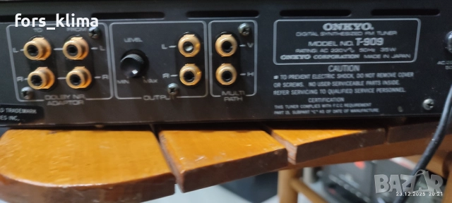 Onkyo T 909, снимка 5 - Аудиосистеми - 52888096