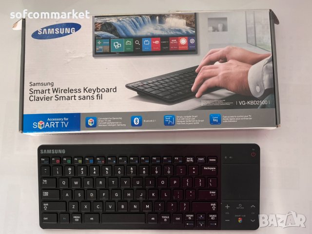 Безжична клавиатура за телевизор Samsung, снимка 1 - Дистанционни - 39175251