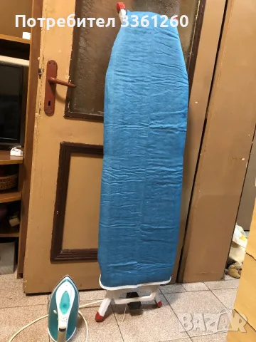 Дъска за гладене с подарък ютия, снимка 4 - Други стоки за дома - 49655232