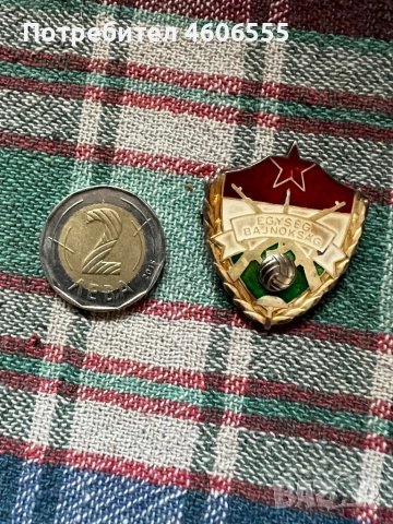 Унгарска значка  Egyseg Bajnoksag, снимка 3 - Колекции - 52018796