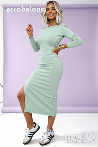 Дамски комплект от миди пола и блуза Paola, 2цвята , снимка 16 - Комплекти - 53407761