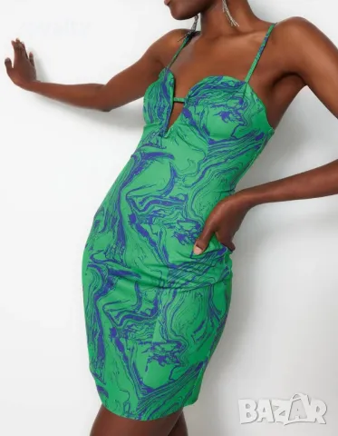 Стилна дамска рокля , снимка 2 - Рокли - 50272870