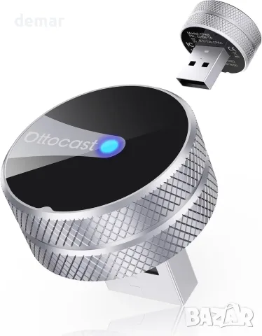 OTTOCAST Mini Cube 3.0 2-в-1 Wireless CarPlay/Android Auto адаптер
