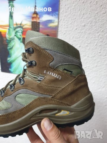 водоустойчиви туристически обувки  Lowa Scorpio Mid GTX Ws   номер 41, снимка 11 - Други - 38690147