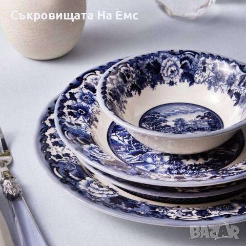 Чисто Нов Сервиз Karaca "Old Town" 24части  Прелест за Неотразими Трапези Сервиза е Чисто Нов в Кашо, снимка 6 - Сервизи - 52160054