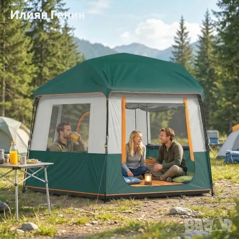 Къмпинг палатка Outsunny за 4-6 души, снимка 5 - Палатки - 56229799