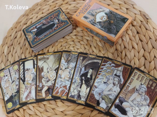 Карти ТАРО - Casanova , снимка 4 - Карти за игра - 41408025