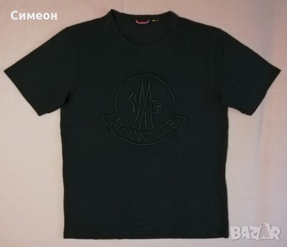 Moncler оригинална тениска S памучна фланелка