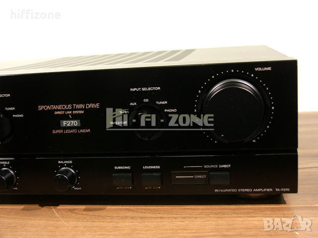  Sony ta-f270 /1  УСИЛВАТЕЛ, снимка 5 - Ресийвъри, усилватели, смесителни пултове - 44635253