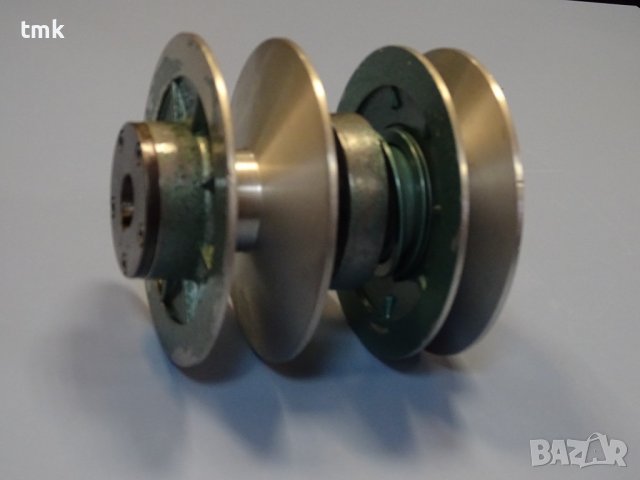Вариаторни шайби комплект Berges F100B/R100B variable speed pulley Ф120/Ф19, снимка 7 - Резервни части за машини - 42365133