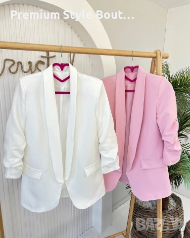 дамски сака с набрани ръкави , снимка 3 - Сака - 53666499