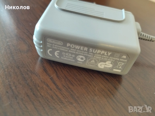 Продавам оригинален адаптер за Nintendo 2DS/3DS/DSi/DSi XL, снимка 3 - Аксесоари - 53674590