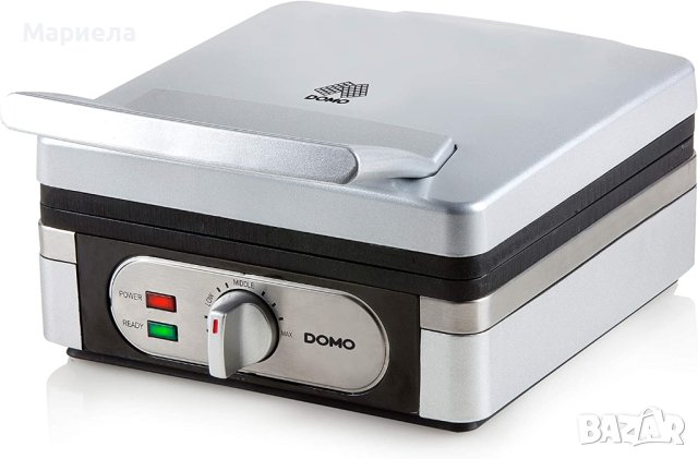 Мощен Гофретник DOMO, 1400W Машина за гофрети Domo , Регулируема температура